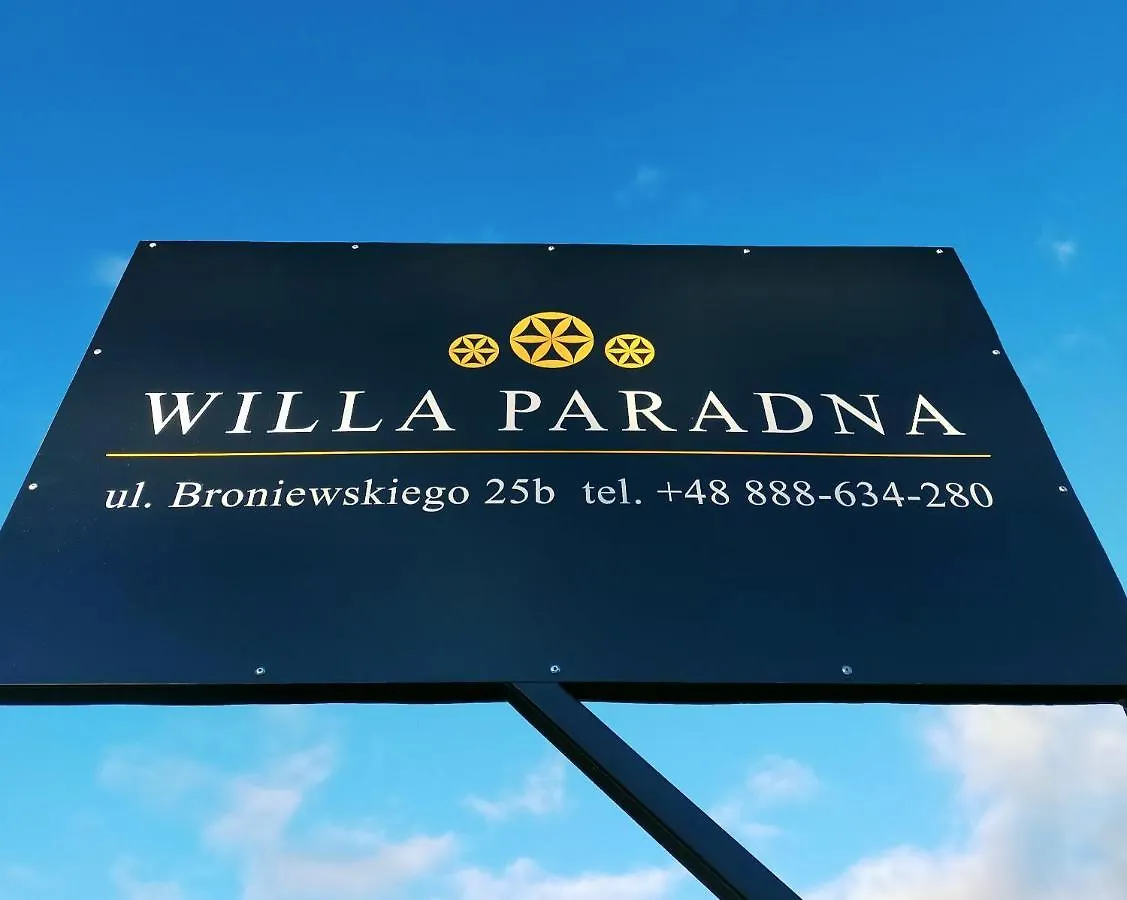 זקופאנה Willa Paradna 0*,